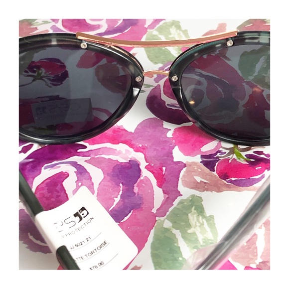 NWT JOE'S JEANS Women's Matte Tortoise Sunglasses - Picture 8 of 13